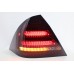 Mercedes C Class W203 4 Door Sedan 00-04 Red Smoke Full LED Tail Lamp with Sequential Signal